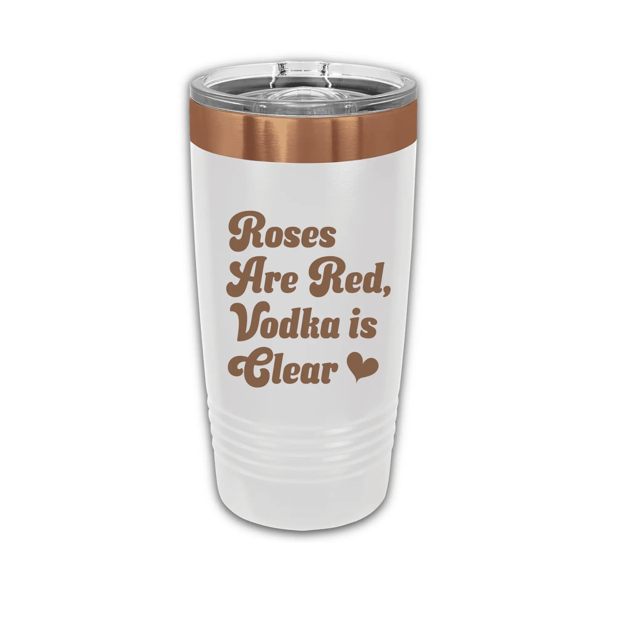 20oz laser engraved tumbler with spooky roses design - stainless steel insulated cup perfect for Halloween and gothic style