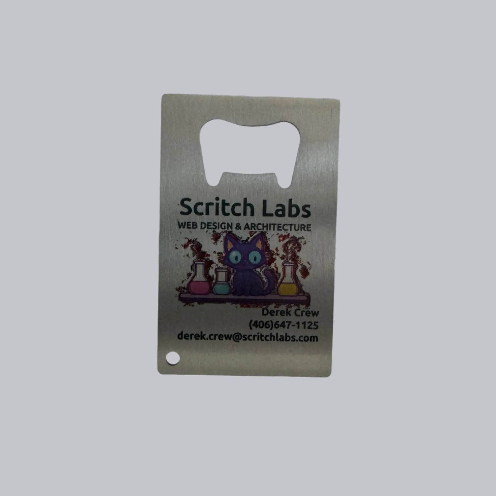 Custom full color bottle opener with business logo - promotional gift corporate branding item perfect for company events and client appreciation