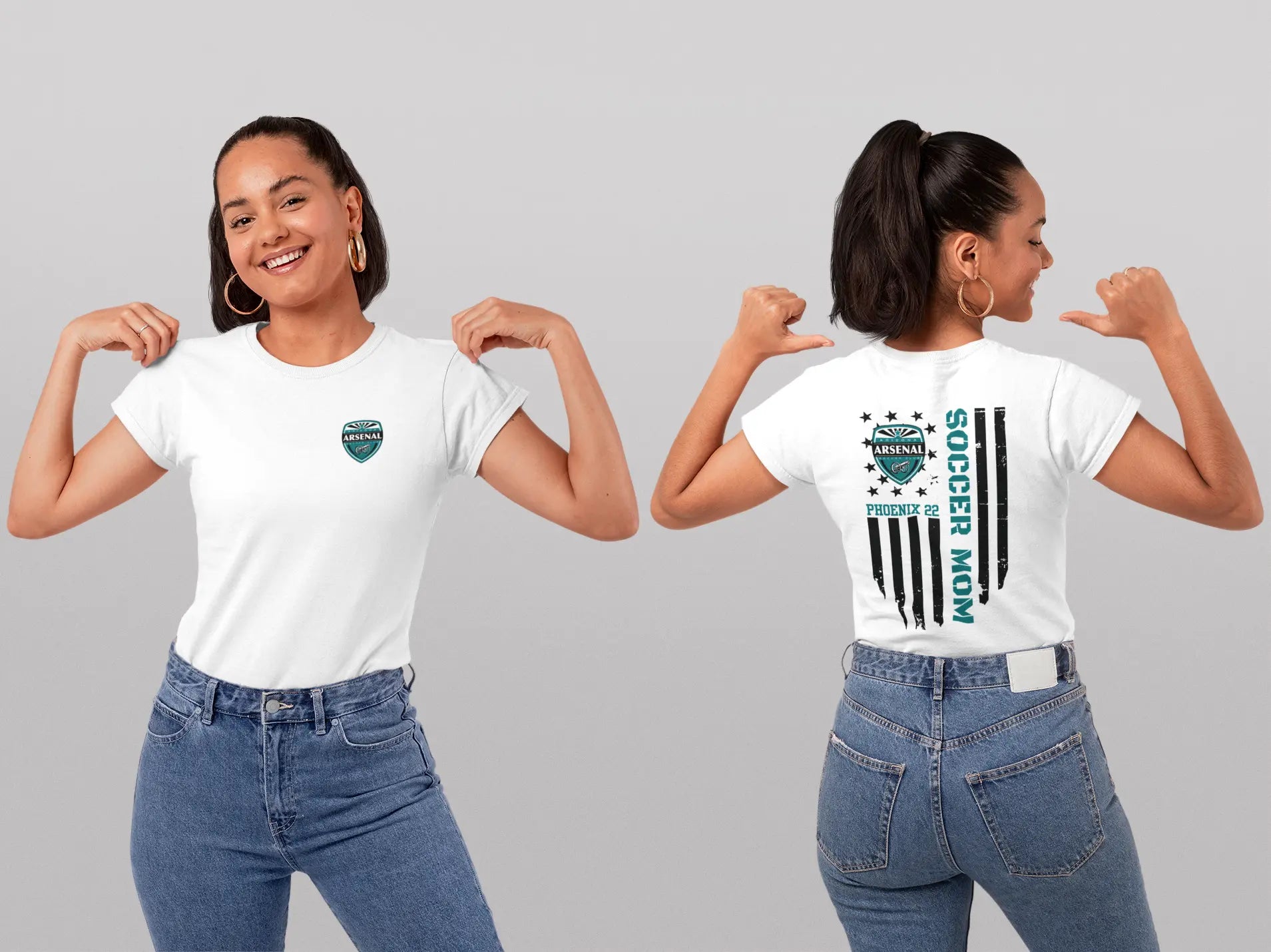 Customizable Soccer Team T-Shirt