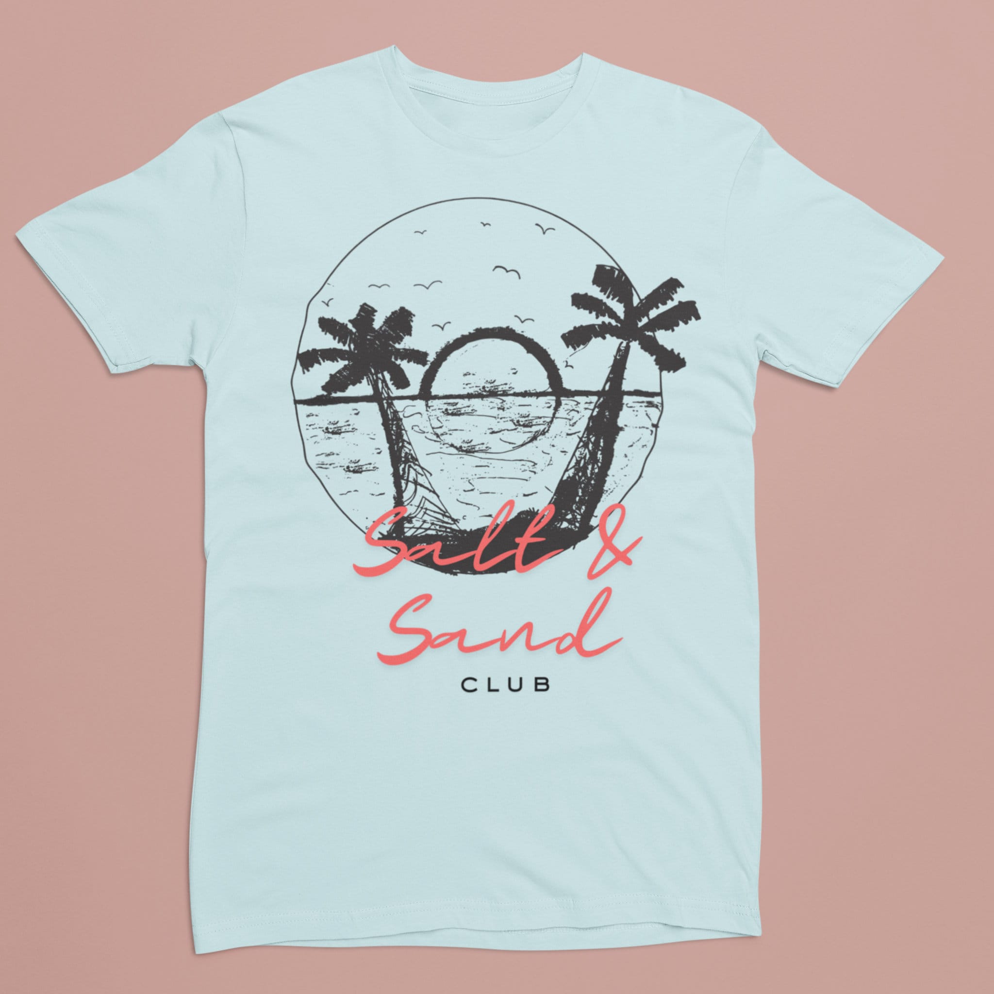 'Salt & Sand Club' Full Front Tee