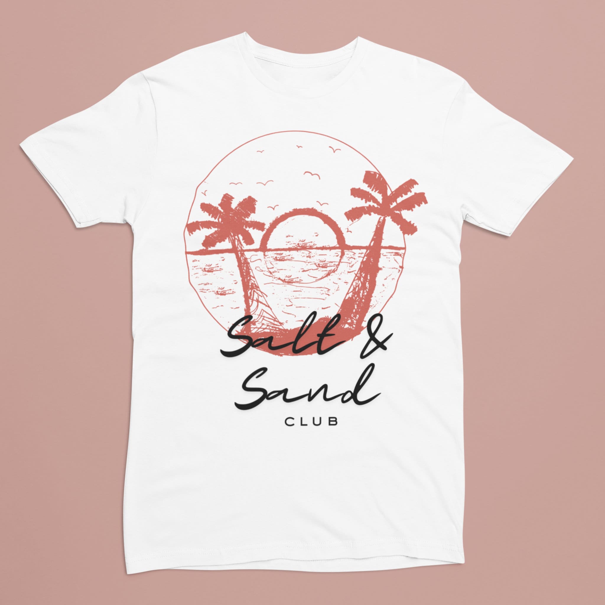 'Salt & Sand Club' Full Front Tee
