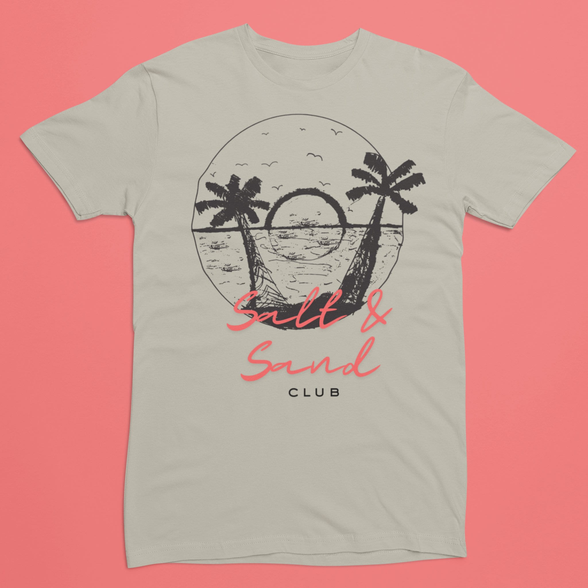 'Salt & Sand Club' Full Front Tee