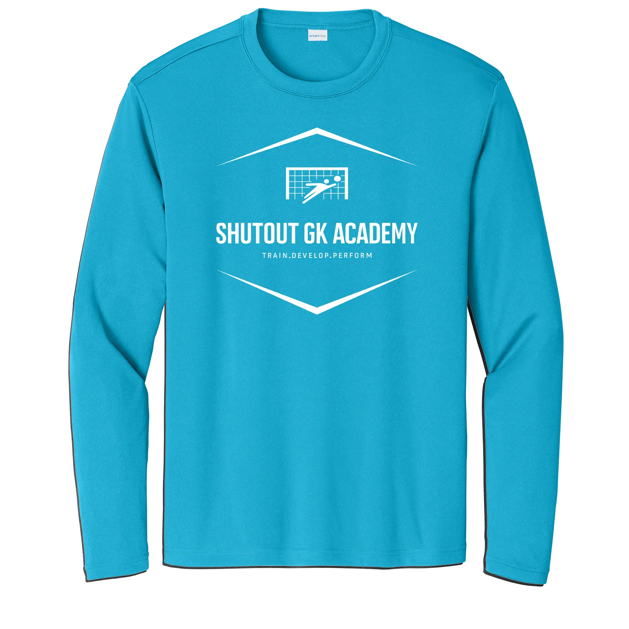 Standard Long Sleeve Adult Shutout GK Academy Performance Tee