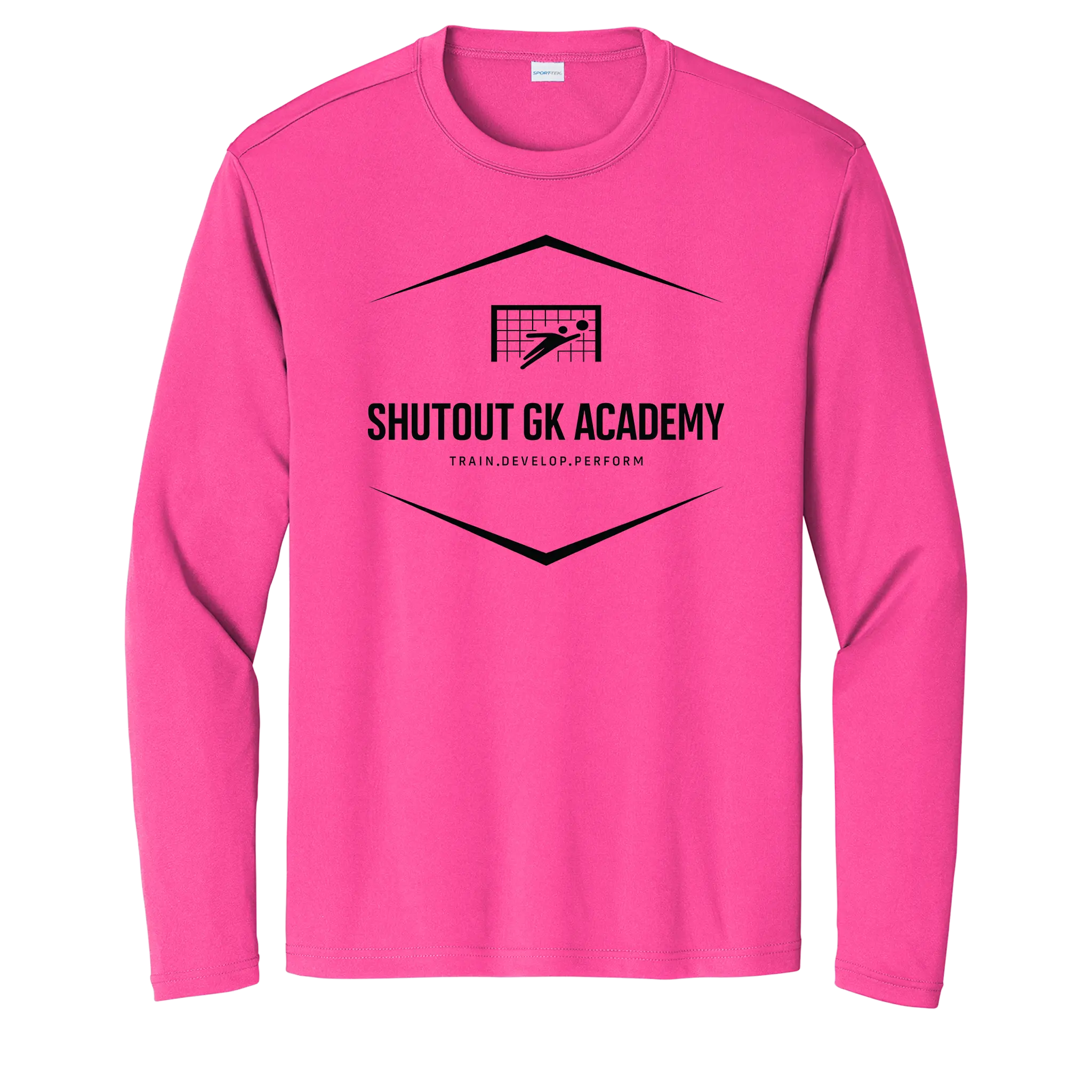 Standard Long Sleeve Adult Shutout GK Academy Performance Tee