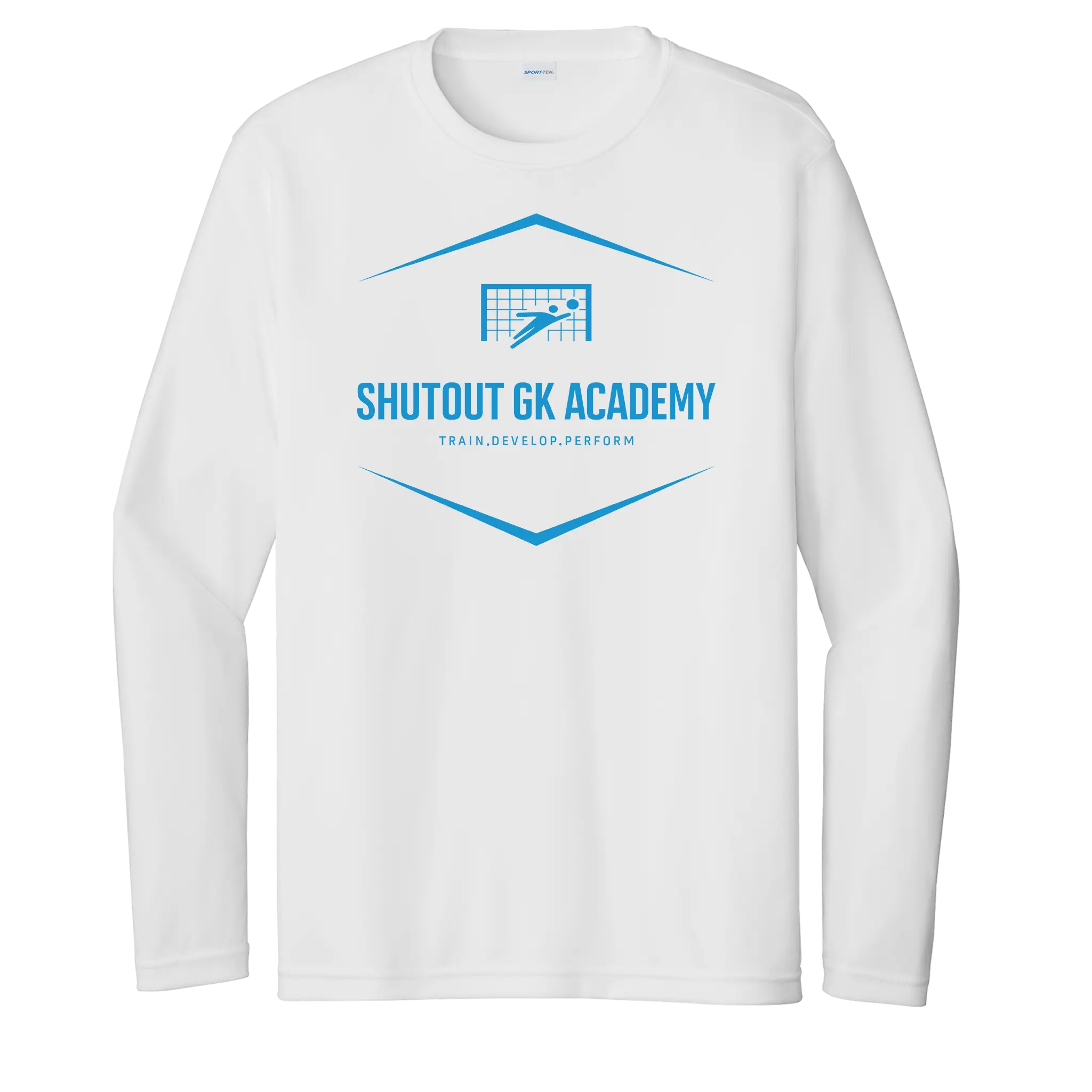 Standard Long Sleeve Adult Shutout GK Academy Performance Tee