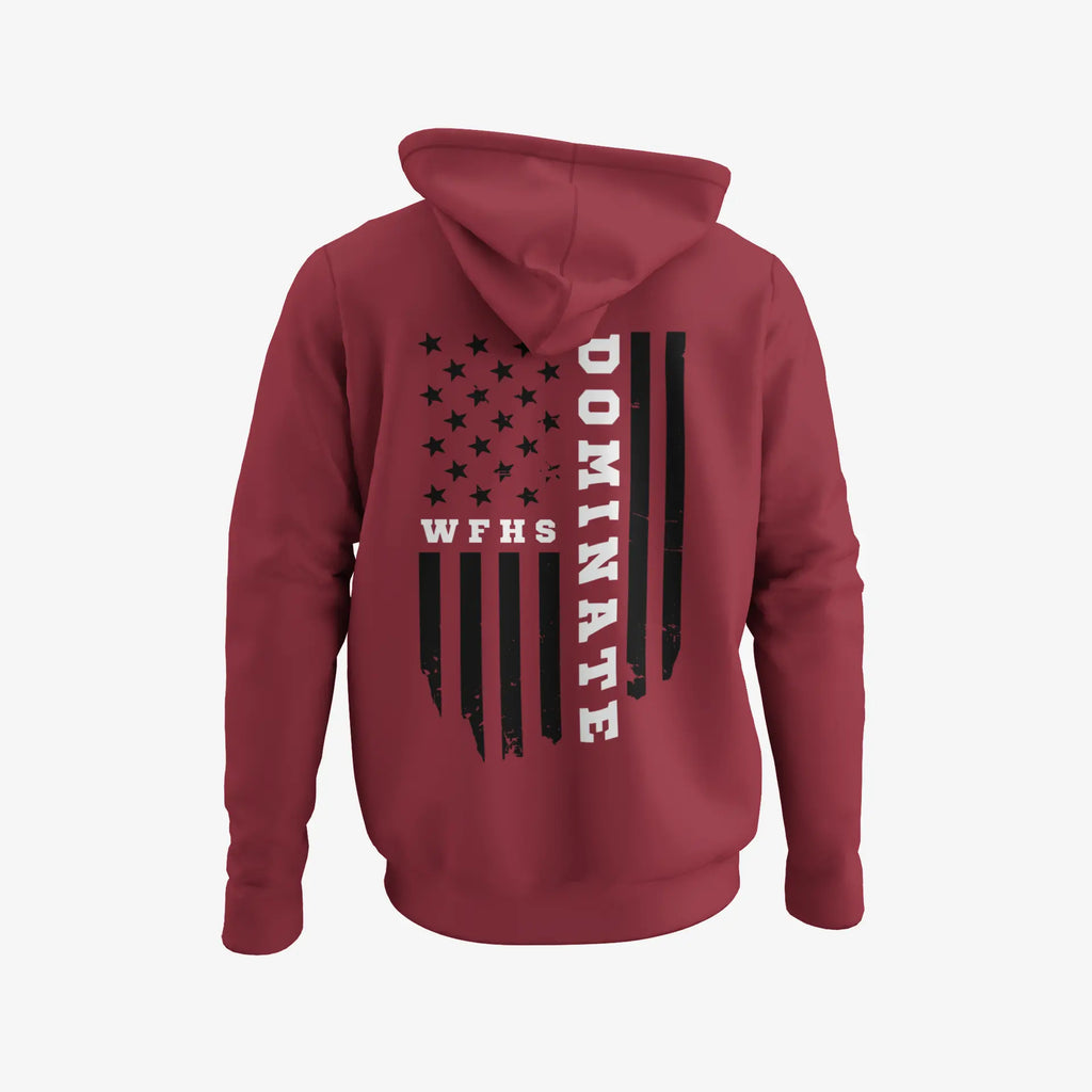 WFHS Boys Soccer Dominate Hoodie