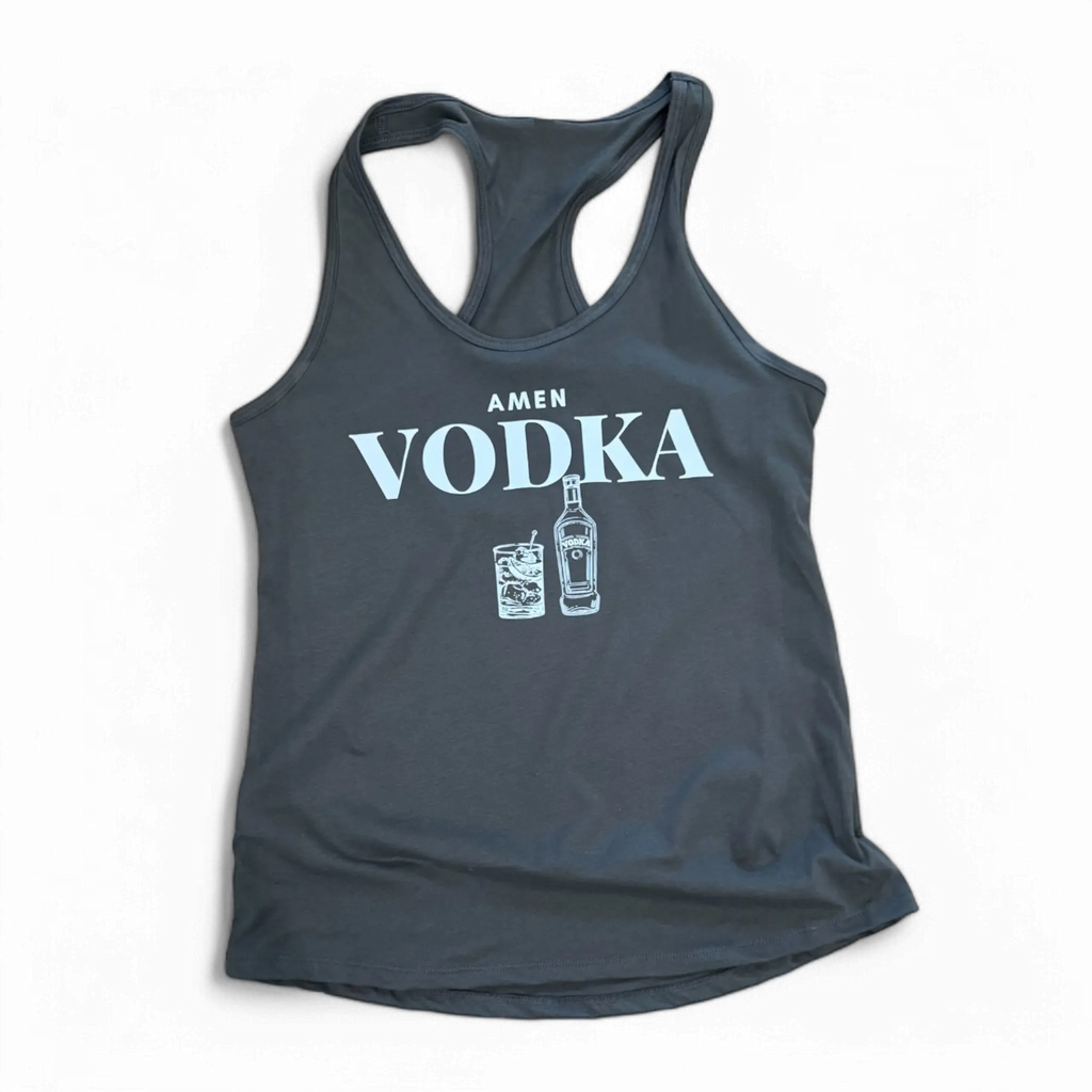 Amen Vodka Racerback Tank
