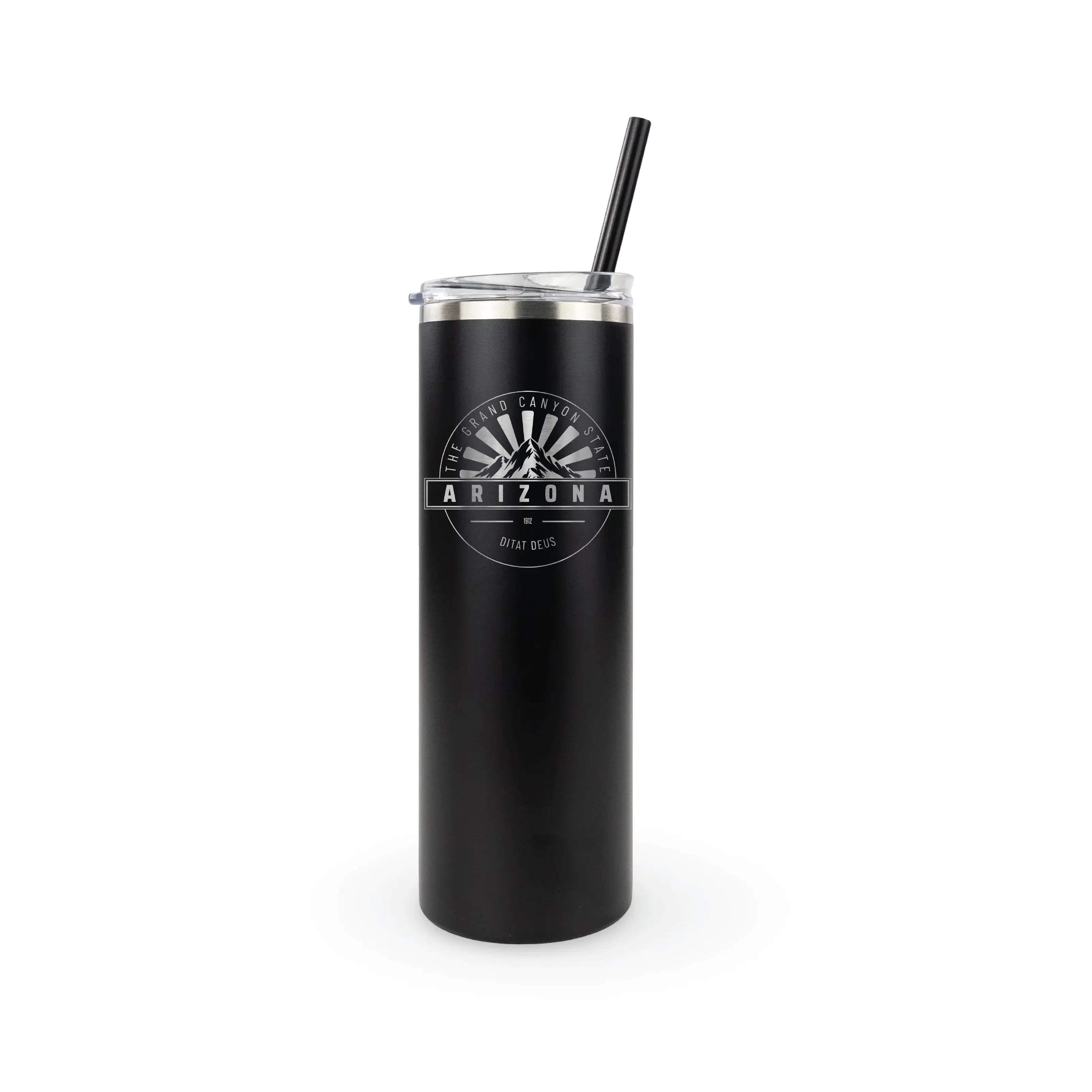 Arizona Laser Engraved 20 oz Skinny Tumbler