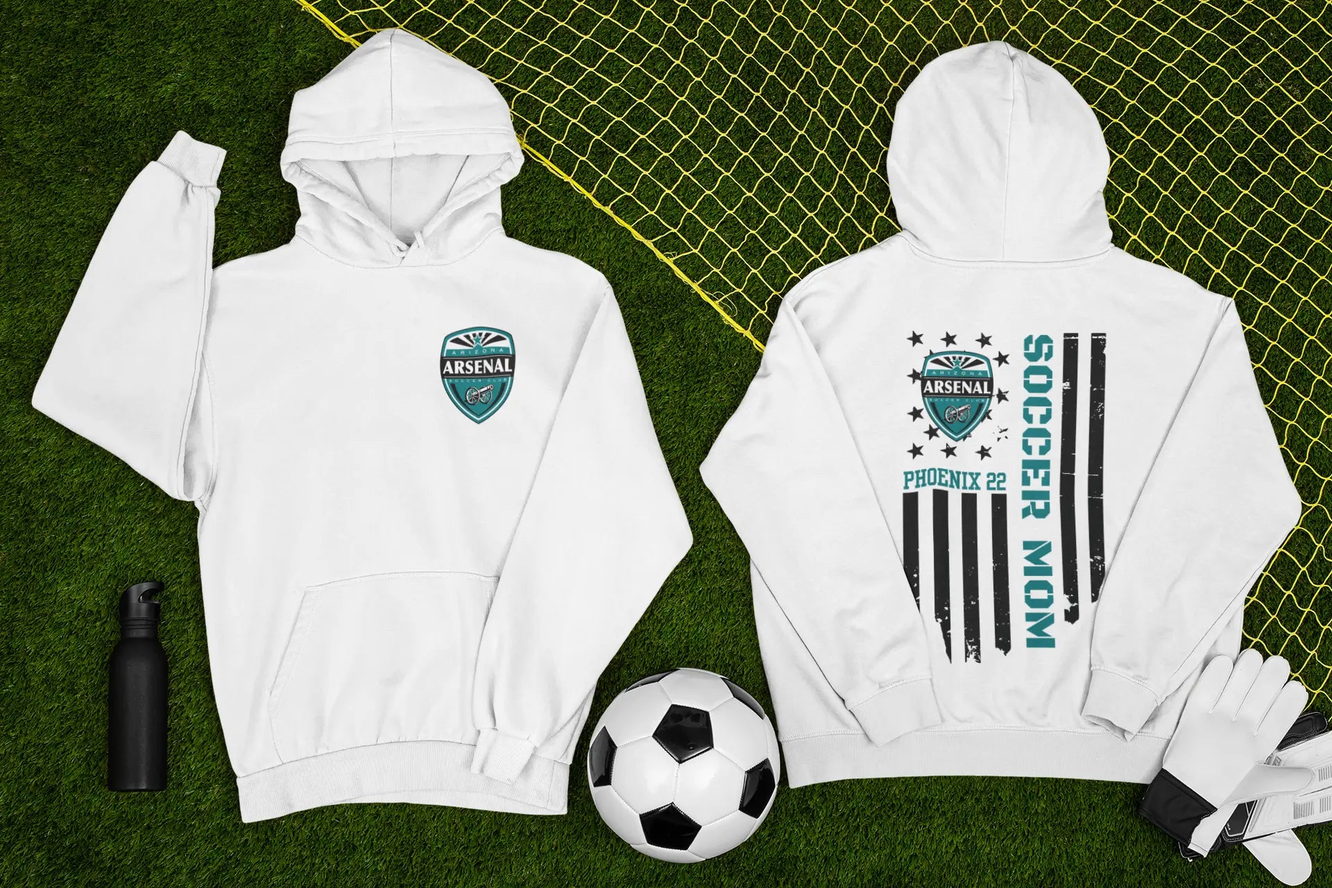 Customizable Soccer Team Hoodies