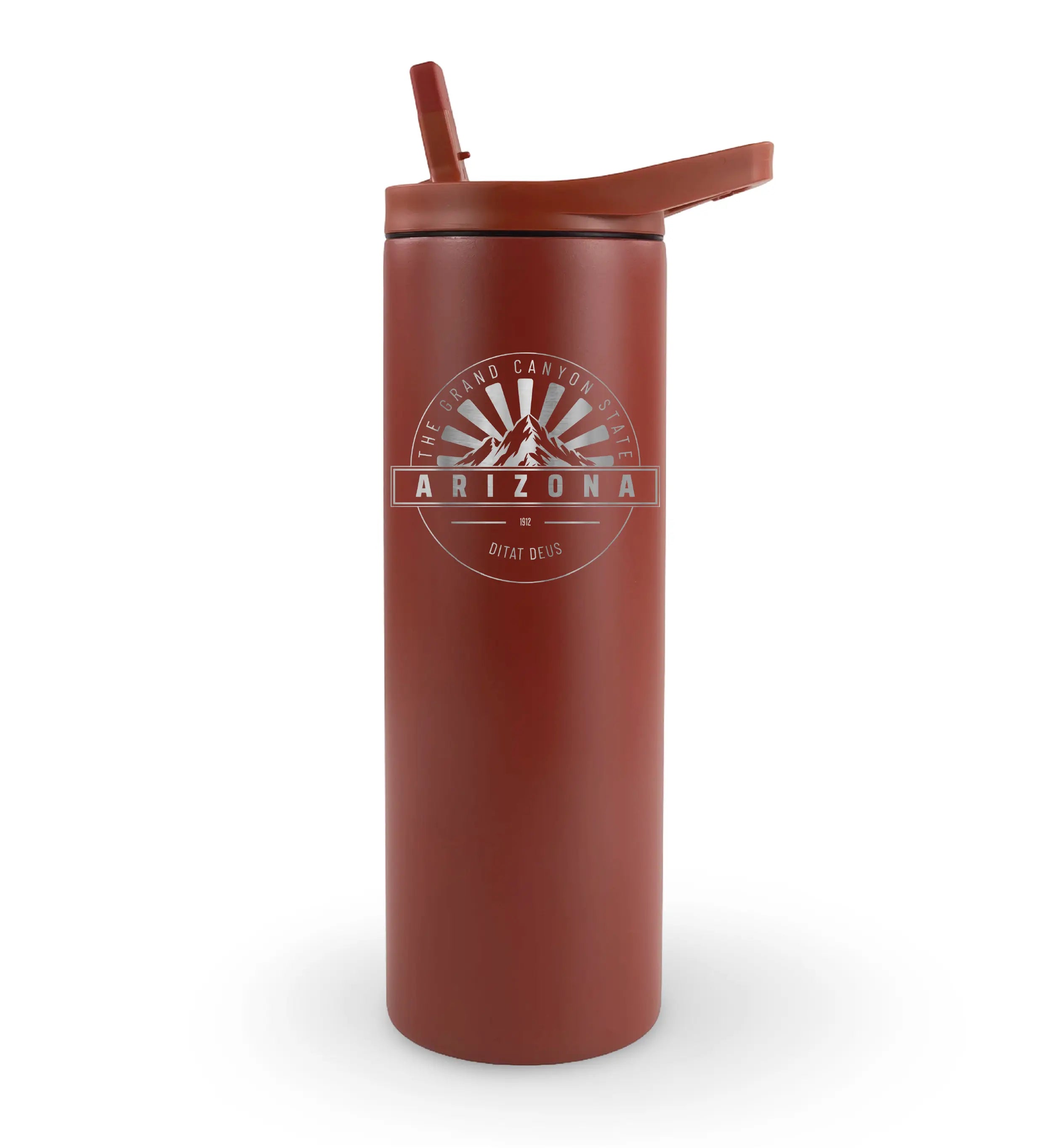Arizona Laser Engraved 20 oz Skinny Tumbler