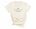 Soccer parent shirt I'll be here all weekend - funny tournament life t-shirt - soccer mom dad apparel from After Five Designs