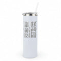 "In My Soccer Mom Era" laser engraved tumbler for sideline moms cheering at soccer games and tournaments
