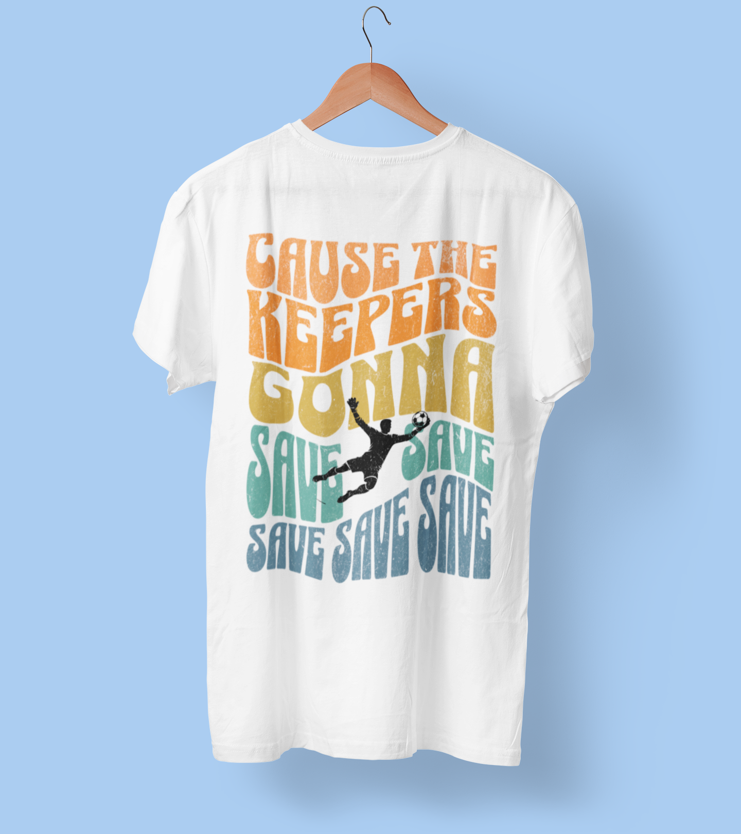 'Keepers Gonna Save' Retro T-Shirt