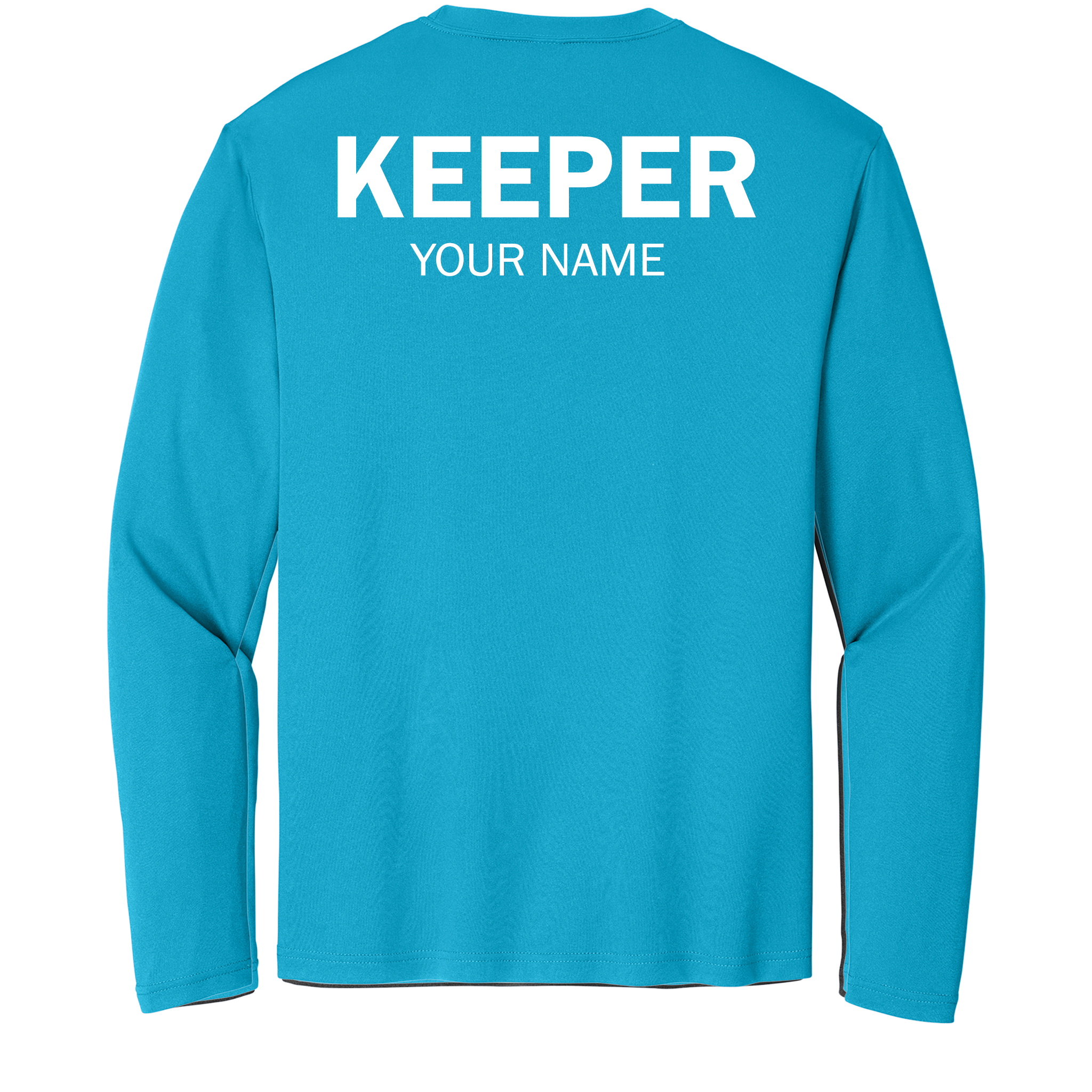 Custom Long Sleeve Youth Shutout GK Academy Performance Tee