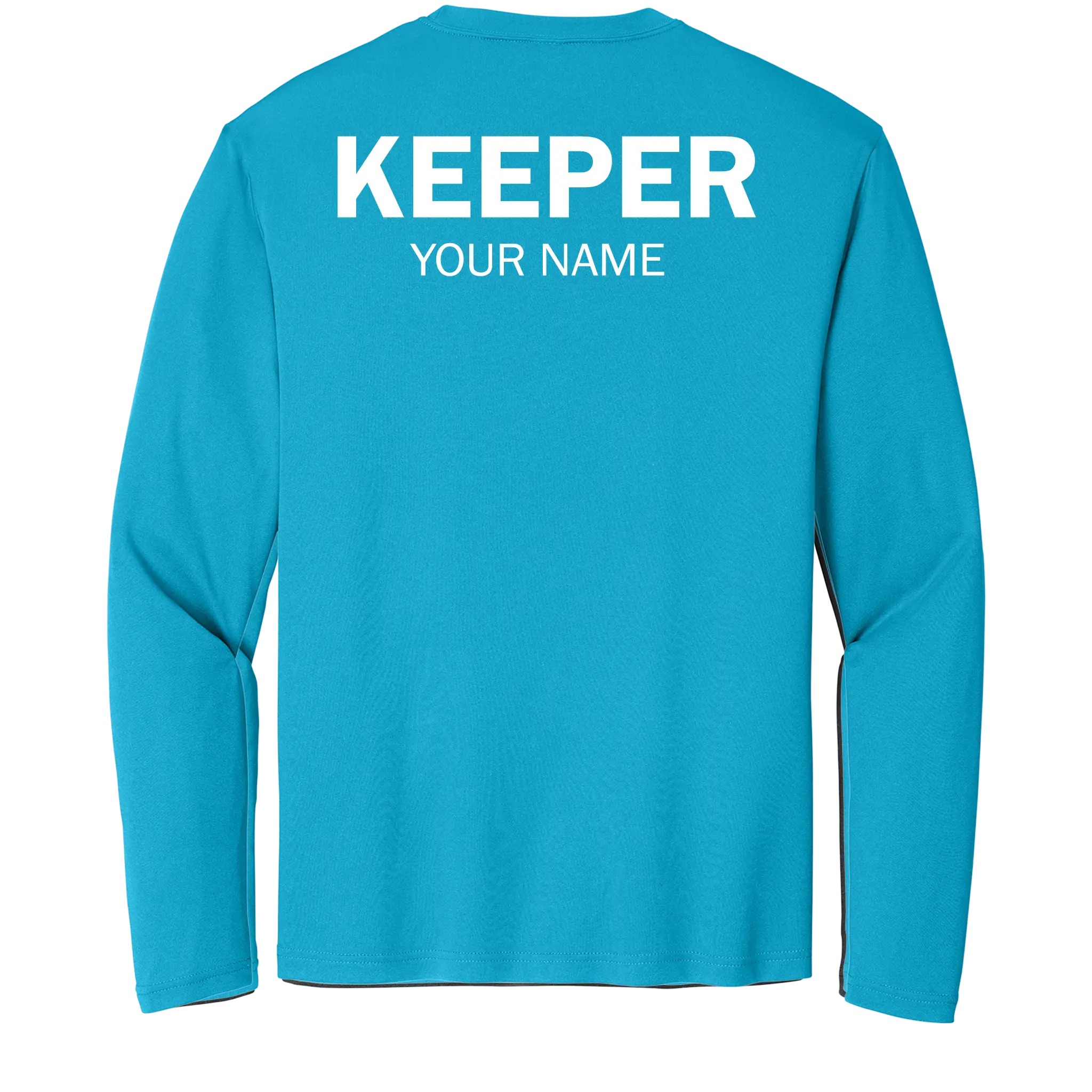 Custom Long Sleeve Youth Shutout GK Academy Performance Tee