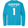 Custom Long Sleeve Youth Shutout GK Academy Performance Tee