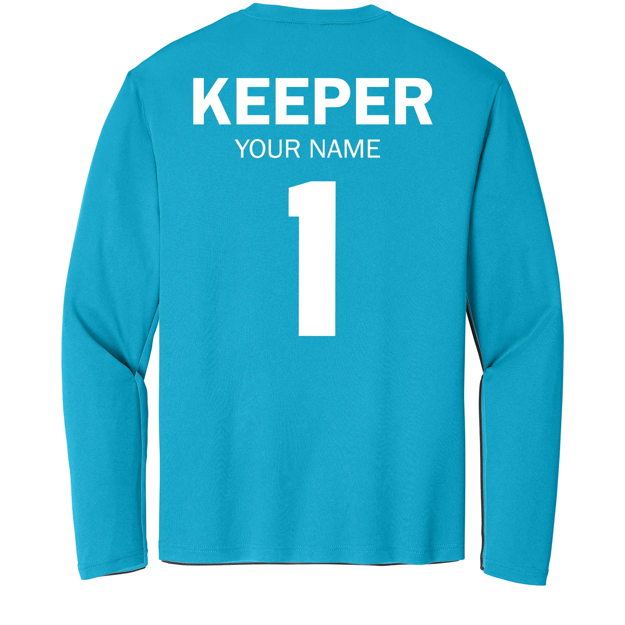 Custom Long Sleeve Youth Shutout GK Academy Performance Tee