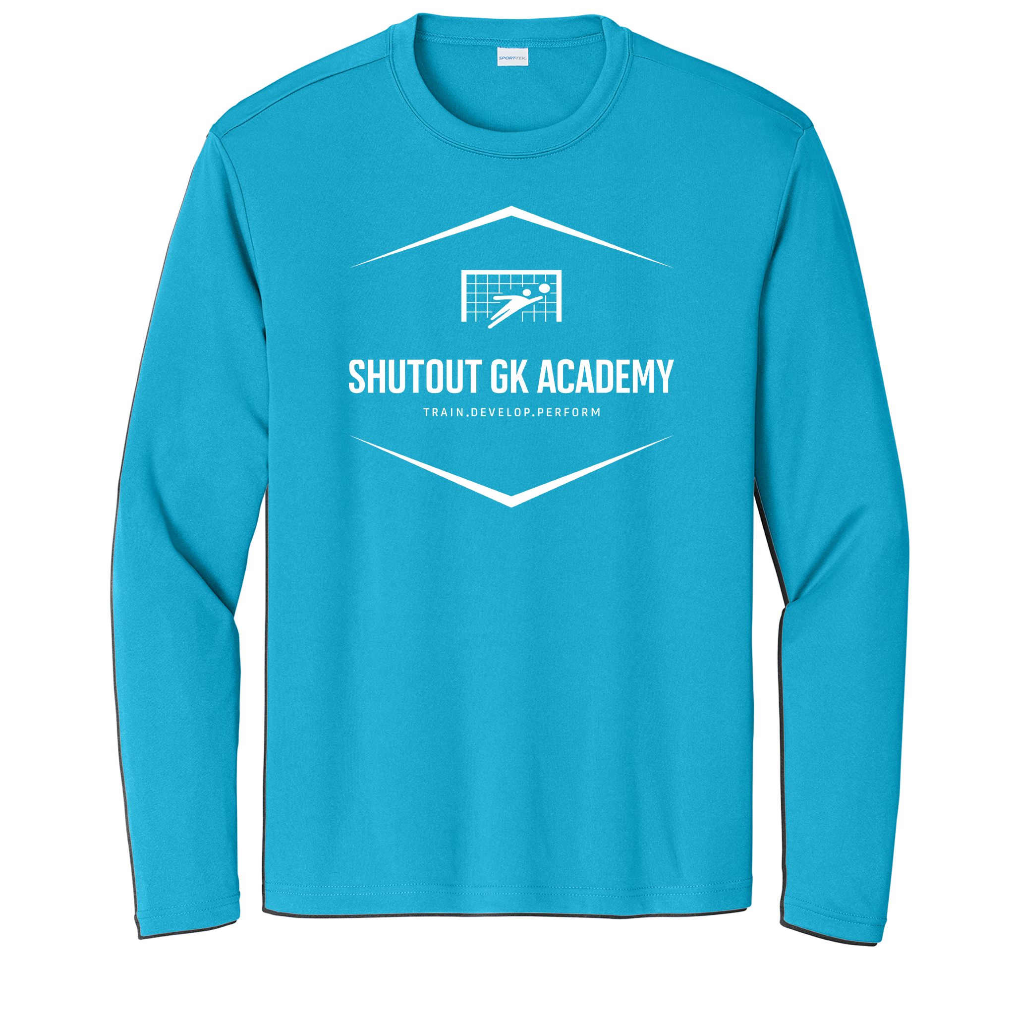 Standard Long Sleeve Adult Shutout GK Academy Performance Tee