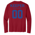 Custom Long Sleeve Adult Shutout GK Academy Performance Tee