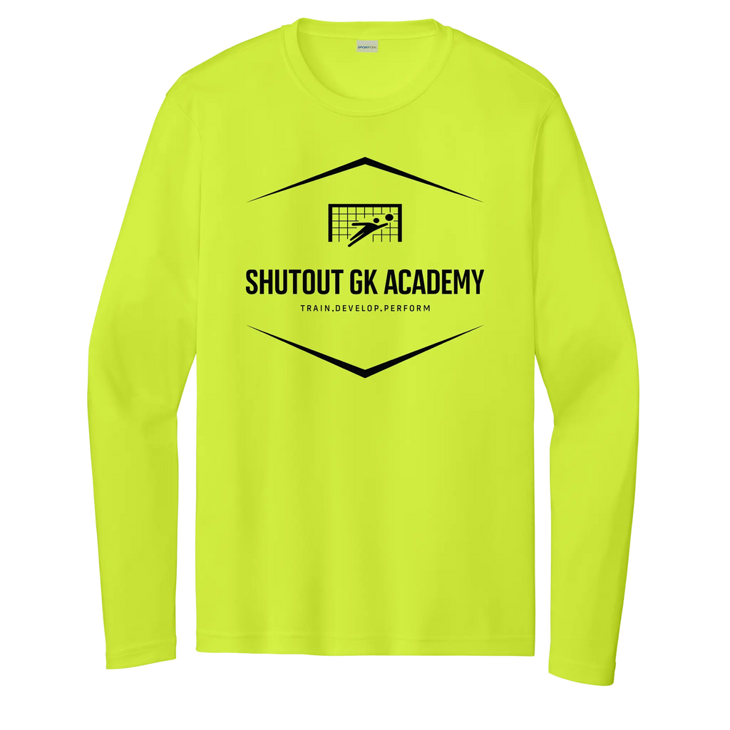 Standard Long Sleeve Youth Shutout GK Academy Performance Tee