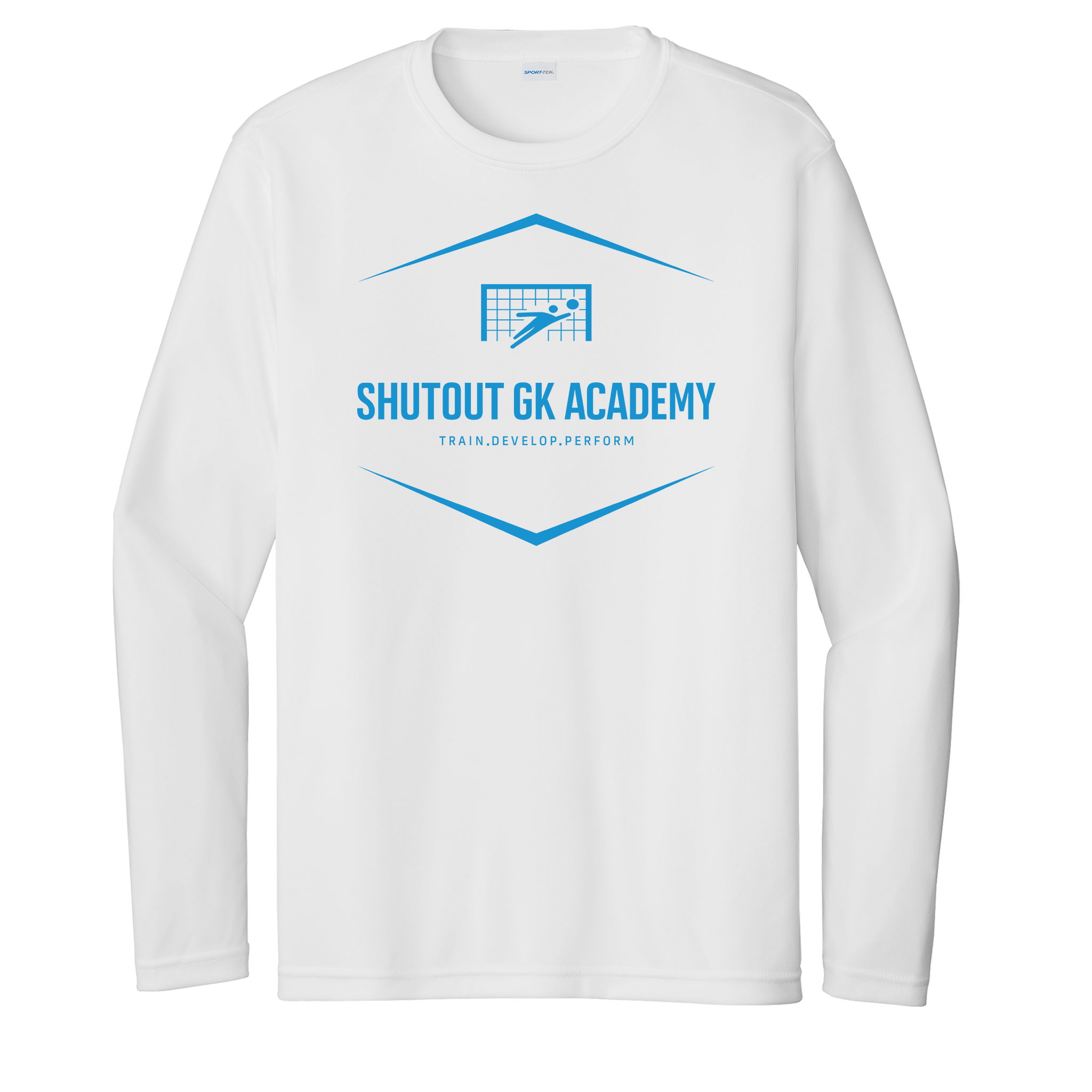 Standard Long Sleeve Adult Shutout GK Academy Performance Tee